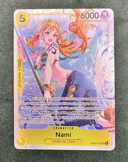 One Piece Extra Booster: Heroines Edition - Nami EB03-053 SR Foil NM - Image 2