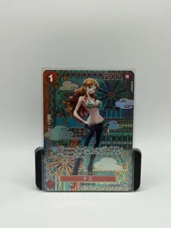 Nami OP01-016 SP Full Art Foil Japanese NM | One Piece TCG JP - Image 1