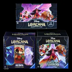 NO CARDS Disney Lorcana First Chapter + Rise of the Floodborn Trove Boxes Packs - Image 3