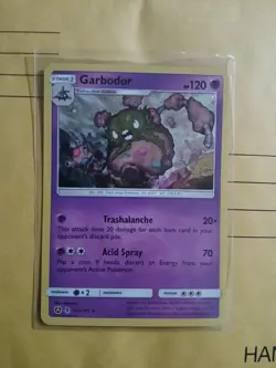 Garbodor - 51a/145 - Pokemon Guardians Rising Sun & Moon Cosmos Holo Card NM - Image 1