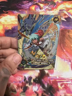 Fuu OR "Orange Gold Prism" Kayou Official Naruto Card TCG NR-OR-067 - Image 2