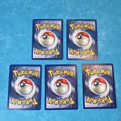 Pokemon TCG 5 Promo Card Lot Mewtwo X, Jirachi, Arcanine, Pikachu, Misdreavus - Image 5