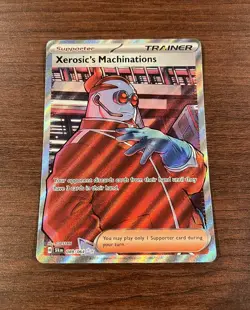 Pokemon TCG Xerosic's Machinations 089/064 Shrouded Fable Trainer Card - Image 1