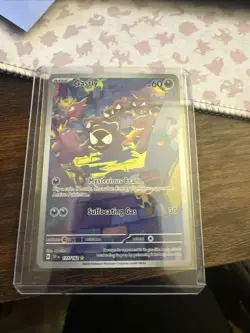 Pokemon Gastly Illustration Rare SV05: Temporal Forces Holo Card 177/162 - Image 1