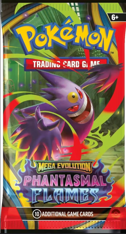 Pokemon Mega Evolution: Phantasmal Flames Booster Box 36 Packs Per Box, 10 Cards - Image 5