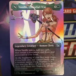 ~ Vanille, Cheerful l'Cie (Borderless) ~ NM Foil ~ ~ MTG ~ - Image 1