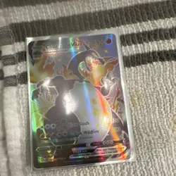 Pokemon Charizard VMAX Shiny Holo Rare Full Art Shining Fates SV107/SV122 Card - Image 2
