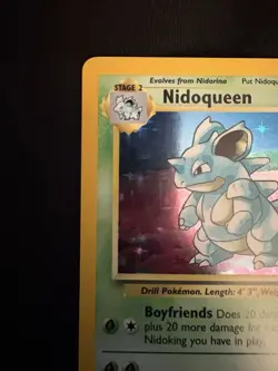 Jungle Nidoqueen Holo Rare Card 7/64 Pokemon 1999 CLEAN Near Mint - Image 3