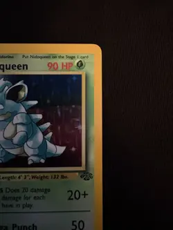 Jungle Nidoqueen Holo Rare Card 7/64 Pokemon 1999 CLEAN Near Mint - Image 4