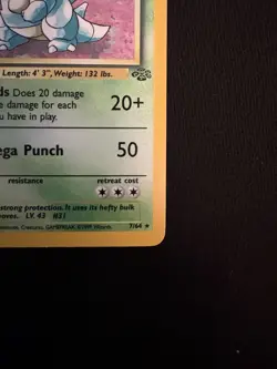 Jungle Nidoqueen Holo Rare Card 7/64 Pokemon 1999 CLEAN Near Mint - Image 5