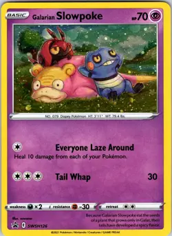 Galarian Slowpoke - SWSH126 SWSH: Sword & Shield Promo Cards Pokemon TCG NM Holo - Image 1