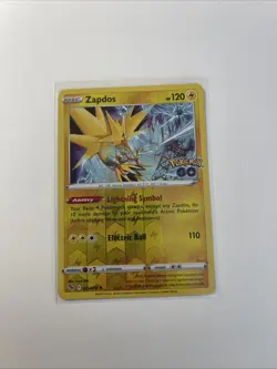 Zapdos 29/78 Pokemon GO Set Reverse Holo Rare Pokemon Card - Image 1