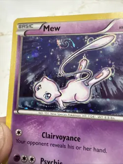 Pokemon Mew TCG Black Star Promos XY192 Holo Promo Card HP - Swirl** - Image 2
