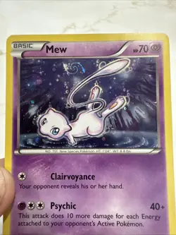 Pokemon Mew TCG Black Star Promos XY192 Holo Promo Card HP - Swirl** - Image 3