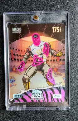 Bo Jackson Battle Arena HEX First Edition Macho Card Super Rare! - Image 1