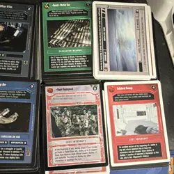 Over 800 cards Star Wars CCG Decipher Inc. Card Lot - Image 1