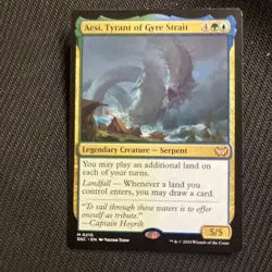 Aesi, Tyrant of Gyre Strait Commander: Duskmourn: House of Horror Regular - Image 1