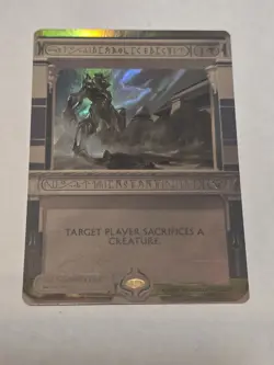 Diabolic Edict - Foil - Masterpiece - Near Mint - MTG - Image 1