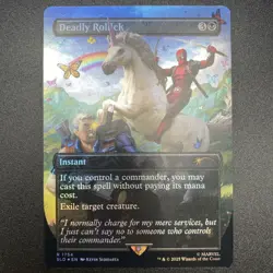 1x Deadly Rollick, 1754, Foil, Secret Lair Drop - Deadpool, MTG - Image 3