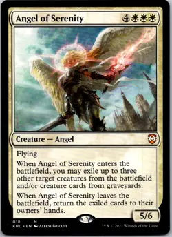 Angel of Serenity M Commander: Kaldheim 18 NM Normal - Image 1
