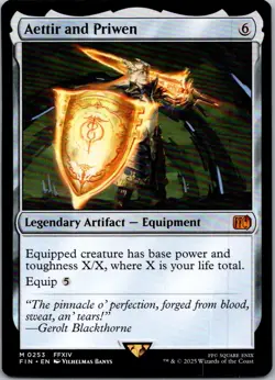 Aettir and Priwen M FINAL FANTASY 253 NM Normal - Image 1