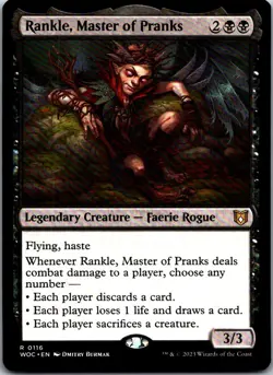 Rankle, Master of Pranks R Commander: Wilds of Eldraine 116 MP - Image 1