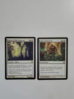 MtG Ghosts of the Innocent & Light of the Sanction MP x1 - Ravnica - Image 1