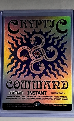 2024 MTG Magic The Gathering SLD Secret Lair Promo Foil #905 Cryptic Command - Image 1