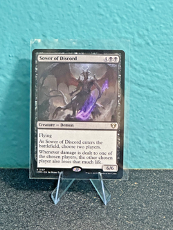 MTG Sower of Discord Commander Masters Regular #187 - Image 1