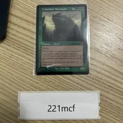 Foil Etched Craterhoof Behemoth Mythic Foil - Image 1