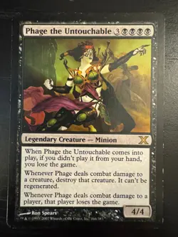 [1x] Phage the Untouchable - MTG - 10th Edition - Regular - Image 1