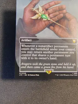 Elessar, the Elfstone - Cloudstone Curio LOTR: Tales of Middle-Earth Regular - Image 4