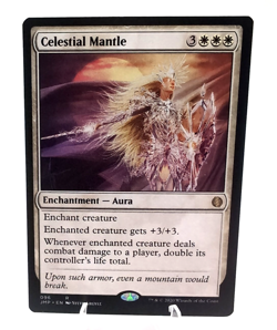 MTG Magic the Gathering Celestial Mantle Jumpstart Regular NM - Image 1