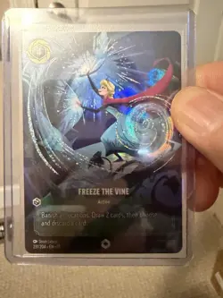 Lorcana Winterspell Freeze The Vine Enchanted Near mint Pack Fresh - Image 1