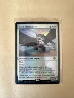 MTG Aven Interrupter OTJ 0004 R NM FOIL - Image 1