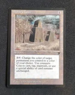 MTG 1x Legends rare artifact HP English Alchor's Tomb - Reserved List - Image 1