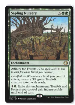 Sapling Nursery 192 NM Normal Lorwyn Eclipsed MTG - Image 1