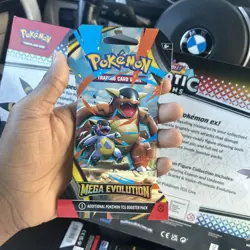2 Pokemon Mega Evolution Sleeved Booster Packs - Image 2