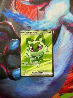 Pokemon TCG Sprigatito EX 251/217 Full Art Ultra Rare Holo Ascended Heroes NM - Image 1