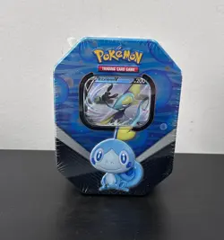 Pokemon TCG 2022 Galar Partners Inteleon V Collectors Tin 4 packs - Image 1