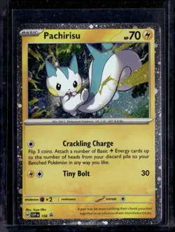 Pachirisu - SVP158 / S&V Black Star Promo 2024 (NM) / Pokemon TCG - Image 1