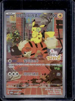 2023 Pokemon SV Black Star Promos KR Detective Pikachu #051/SV-P - Image 1