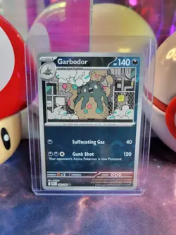Garbodor 60/86 Pokemon TCG S&V White Flare Pokeball Uncommon Holo NM - Image 1