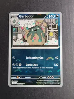 Garbodor 60/86 Pokemon TCG S&V White Flare Pokeball Uncommon Holo NM - Image 2