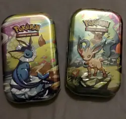Pokemon Prismatic Evolutions Mini Tin | Lot of 2 | New Sealed - Image 1