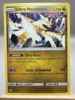 Ultra Necrozma Holo Rare - 164/236 - Cosmic Eclipse Pokemon 2019 - Image 1