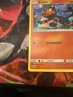 Pokemon SM Promos #SM02 Litten Promo - Image 5