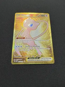 Pokemon TCG Mew ex 205/165 Sv: Scarlet & Violet 151 Gold Hyper Rare Near Mint - Image 2