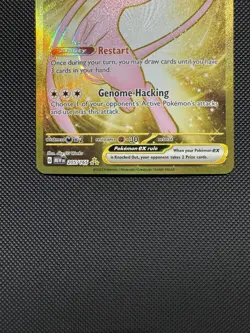Pokemon TCG Mew ex 205/165 Sv: Scarlet & Violet 151 Gold Hyper Rare Near Mint - Image 4