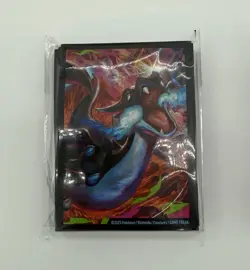 Pokemon Mega Charizard X ex UPC Playmat, Deckbox, Sleeves, Coin, Damage Counters - Image 3